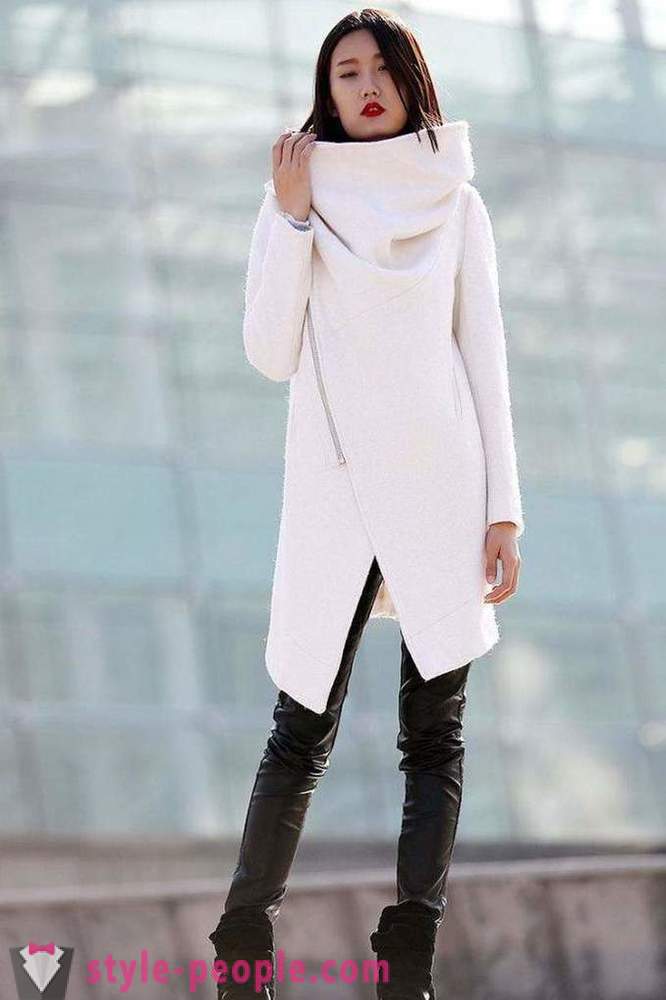 De quoi porter un manteau blanc: caractéristiques, les types et la meilleure combinaison de