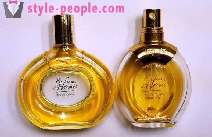 Spiritueux « Hermes » - l'histoire et la collection de parfum
