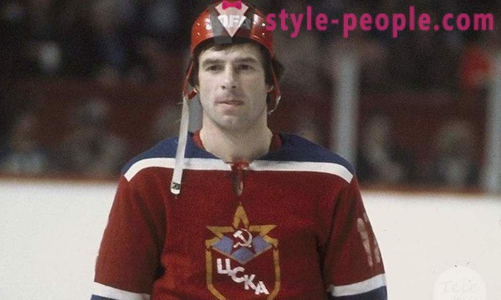 Joueur de hockey Valery Kharlamov: biographie, vie personnelle, carrière sportive, les réalisations, la cause du décès