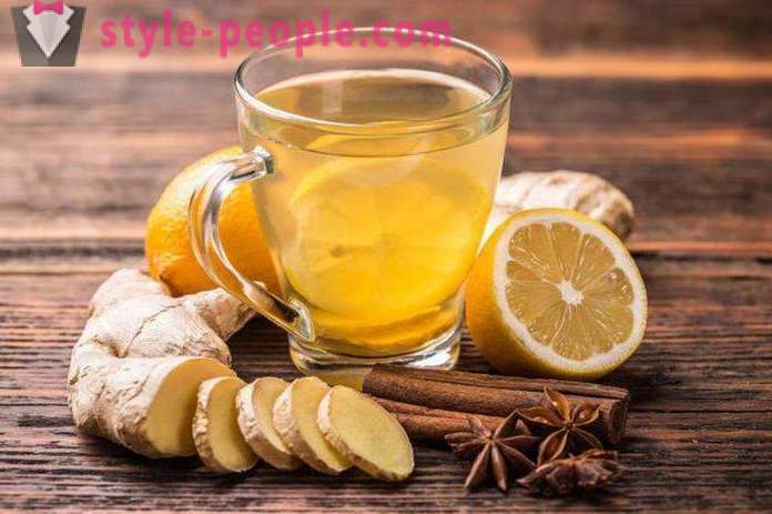 Thé minceur au gingembre et citron: recettes, commentaires