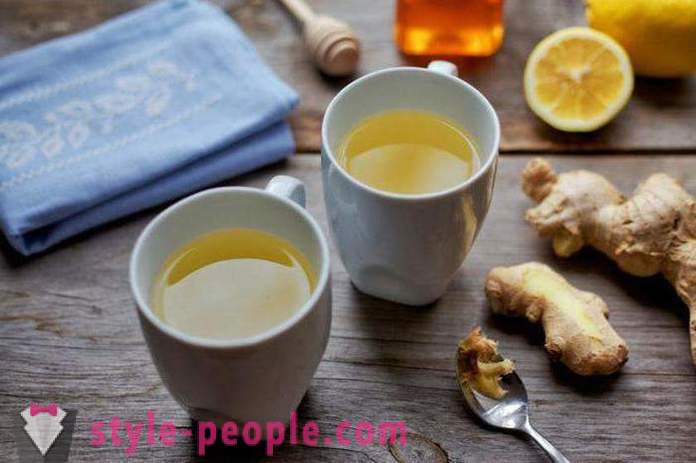 Thé minceur au gingembre et citron: recettes, commentaires