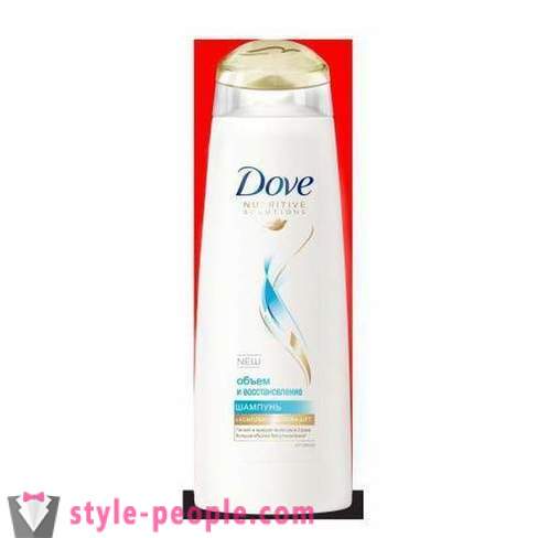 Donnez votre avis et commentaires sur le shampooing « Dove. Le volume et la restauration »