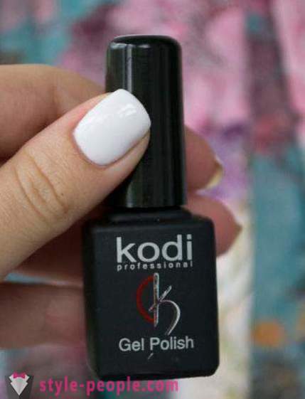 Gel Polish Kodi: commentaires des internautes, caractéristiques et effets