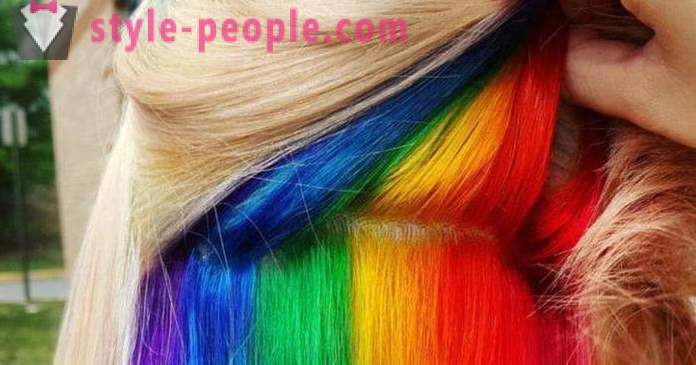 Types de coloration des cheveux - en particulier la description de la technologie et commentaires