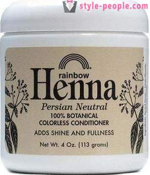 Incolore henna pour le renforcement des cheveux: particularités de l'application, recommandations et commentaires