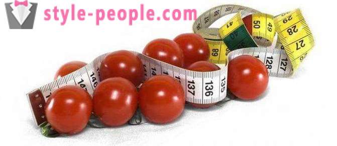 Régime de tomate pour la perte de poids: menu Options, évaluations. tomate fraîche de calories