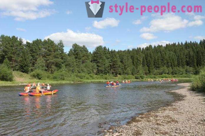 Rafting sur Chusovoi sur les kayaks et catamarans: itinéraire, commentaires