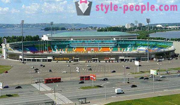 Stade Central, l'histoire de Kazan, l'adresse et la capacité