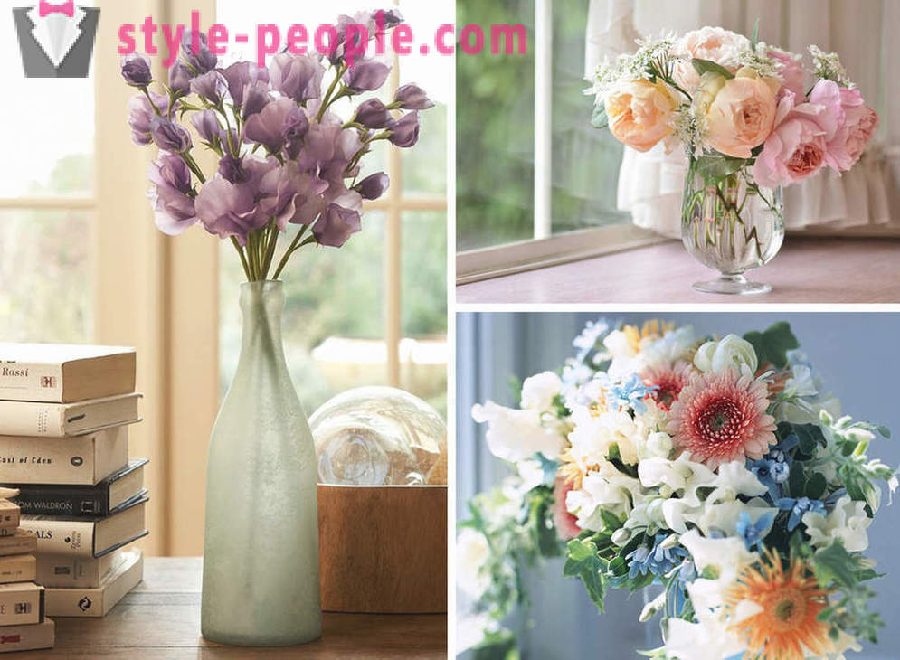 Maison d'été: comment décorer l'appartement avec des fleurs fraîches