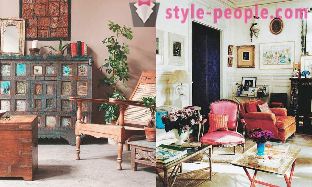 Vintage, minimalisme, antiquités: 5 Styles dans un intérieur moderne