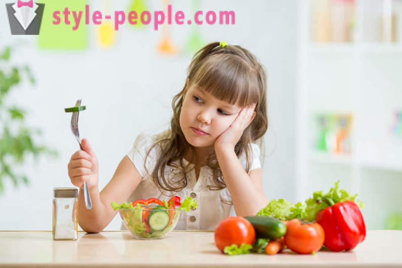 Comment enseigner à un enfant de manger des légumes