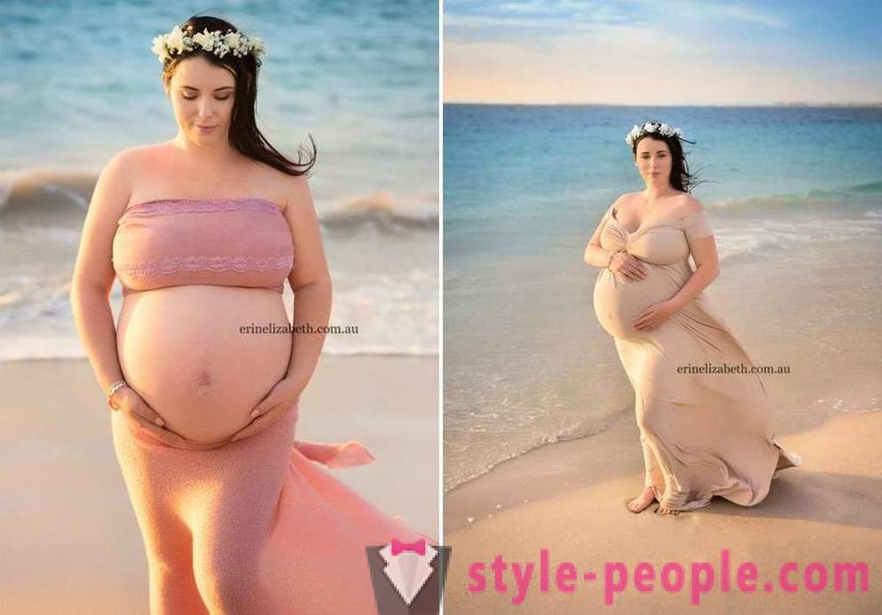Photos d'une femme qui est enceinte pyaternyashkami