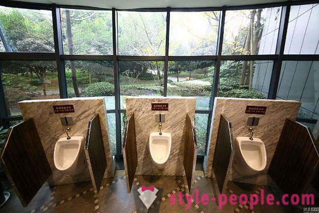 Comment les toilettes publiques 5 étoiles de la Chine