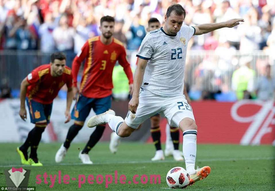 La Russie a battu l'Espagne et qualifié pour les quarts pour la première fois la Coupe du Monde 2018