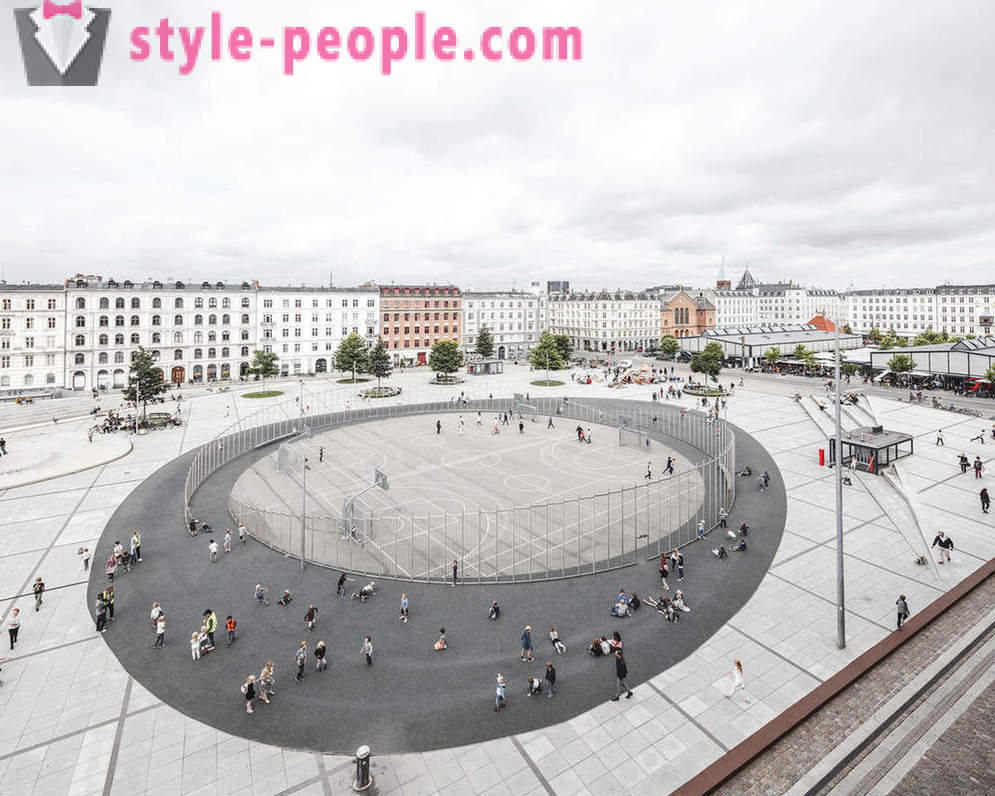 Comment fait Israël Square à Copenhague
