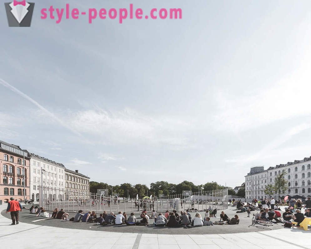Comment fait Israël Square à Copenhague