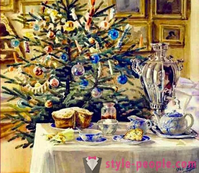 Cadeaux de Noël aux enfants dans les familles des empereurs russes