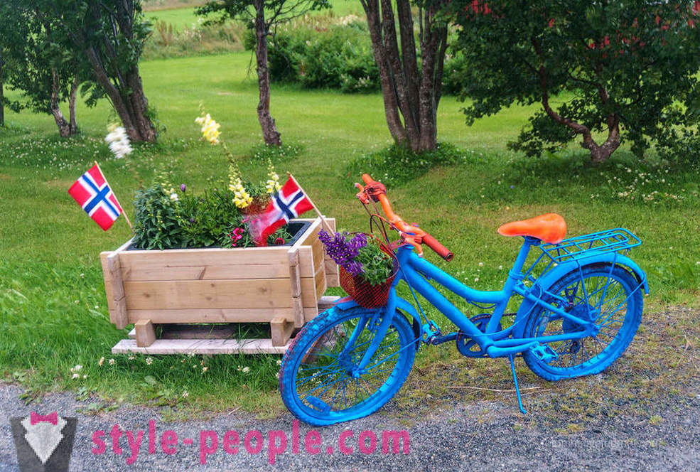 Comme vélos utilisés en Norvège