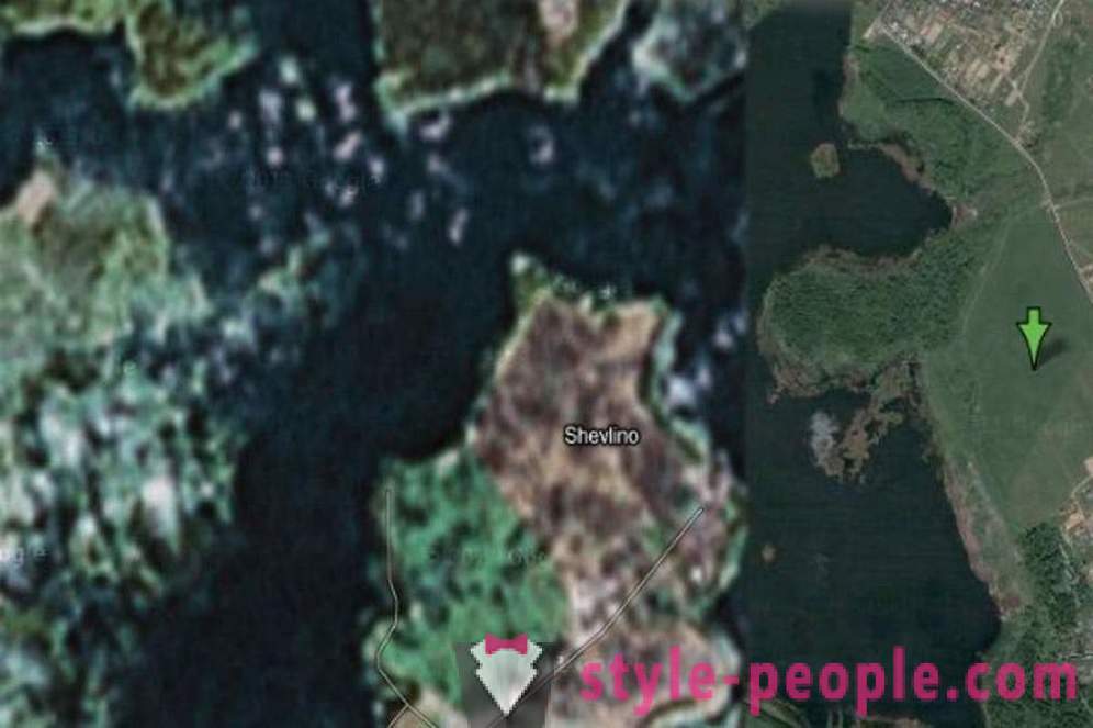 Des lieux qui n'existent pas, ou les coins mystérieux de notre planète, coincées par Google Maps
