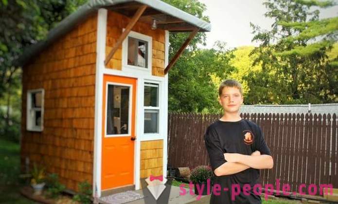 Garçon de 13 ans se construit une maison