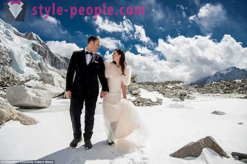 Le mariage sur l'Everest