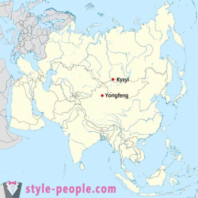 La Russie ou la Chine, où il est aussi le centre géographique de l'Asie?