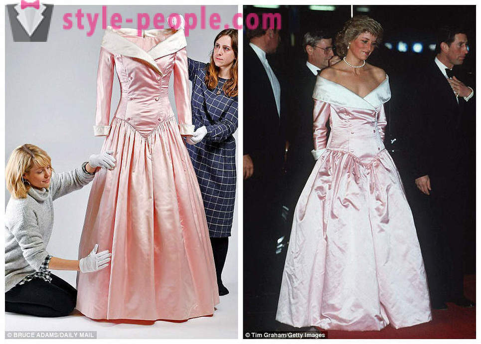 Robes célèbres princesse Diana