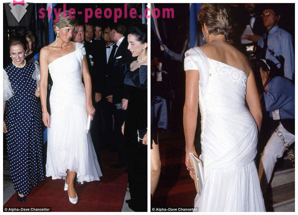 Robes célèbres princesse Diana