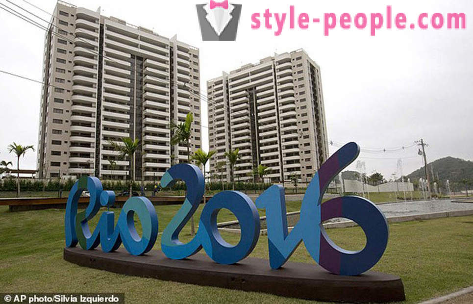 Le charme discret du village olympique à Rio de Janeiro