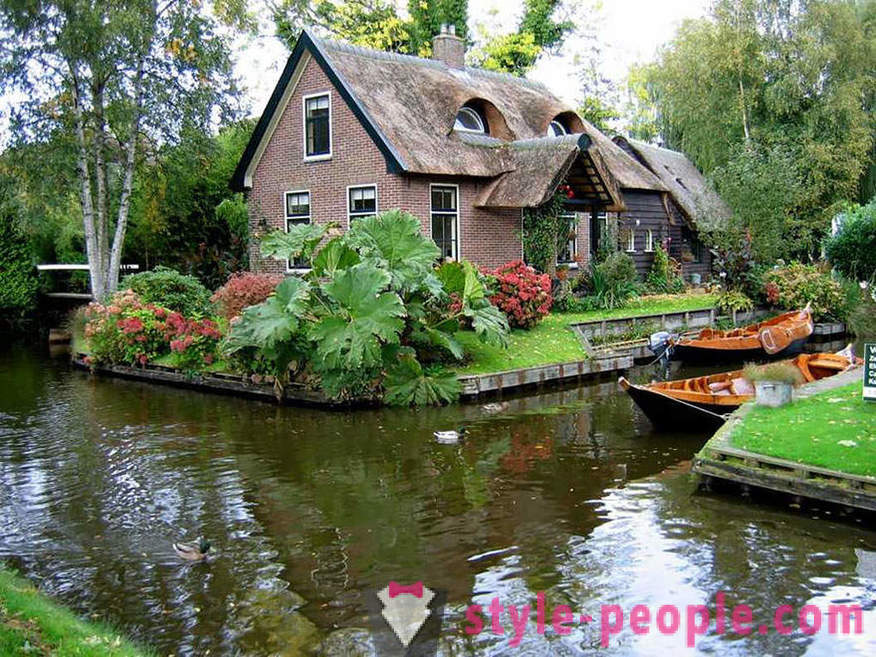 Le village sans route aux Pays-Bas