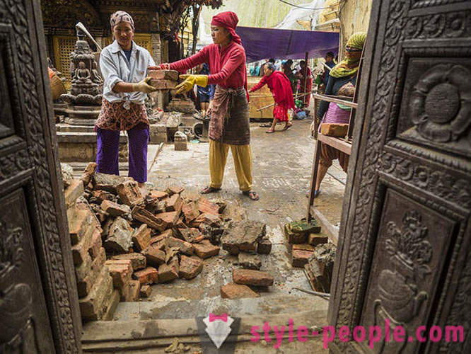 Népal 4 mois après la catastrophe