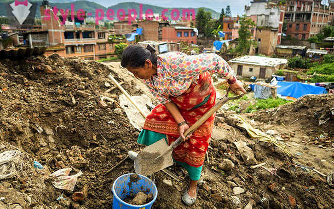 Népal 4 mois après la catastrophe