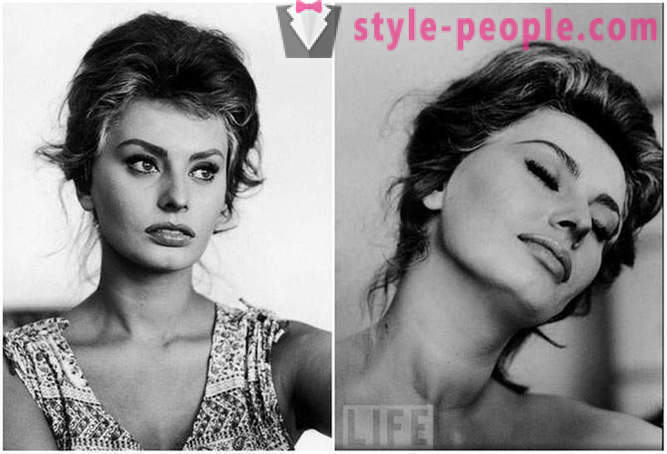 15 photos de Sophia Loren, non destinée à la publication