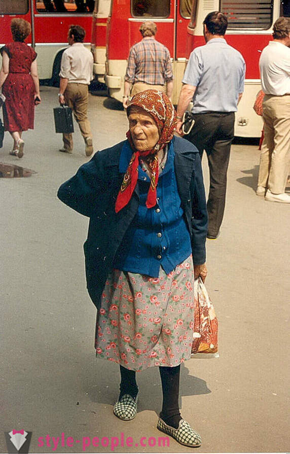 Marcher à Moscou en 1989