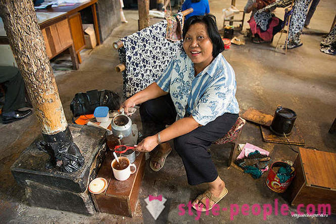 Comment faire batik en Indonésie