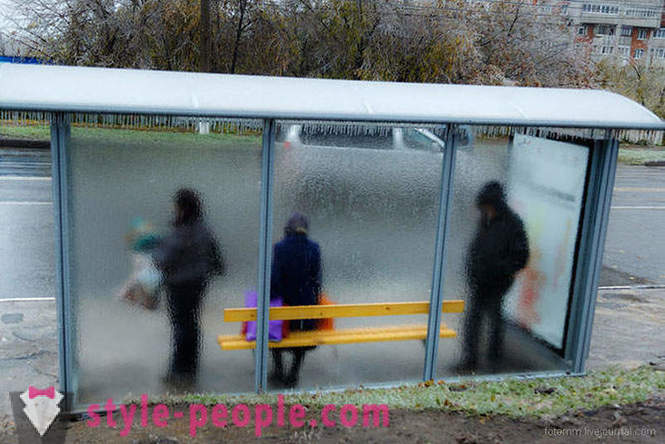La pluie verglaçante à Cheboksary
