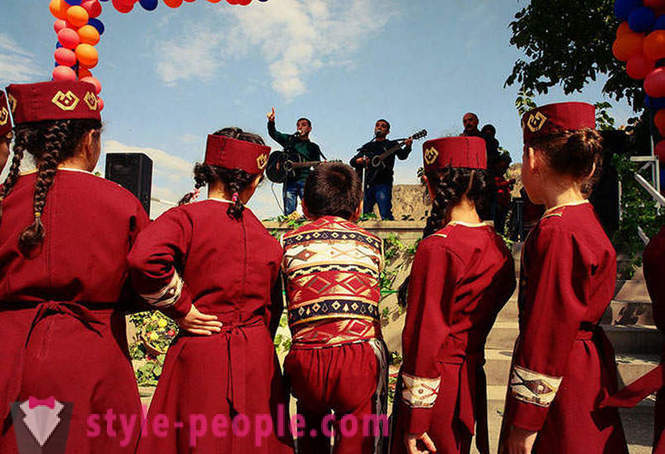 Comme le Areni arménien Wine Festival a lieu