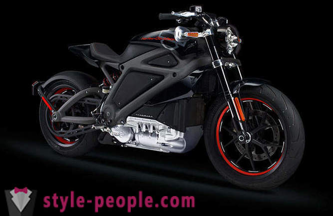 Harley-Davidson avec moteur électrique