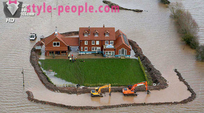 Les inondations dans le sud-ouest de l'Angleterre
