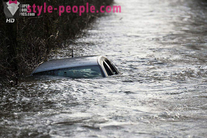 Les inondations dans le sud-ouest de l'Angleterre