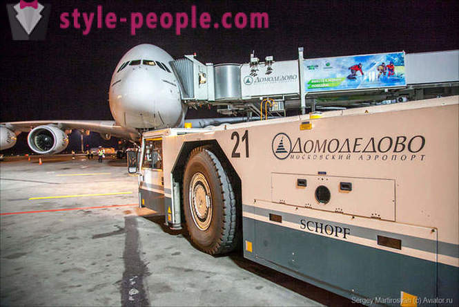 Comment servir le plus gros avion de passagers à Domodedovo