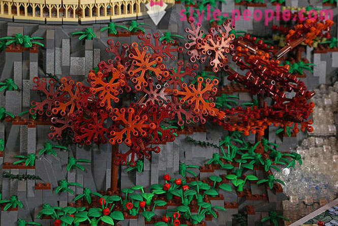 « Le Seigneur des Anneaux » de 200.000 LEGO-pièces