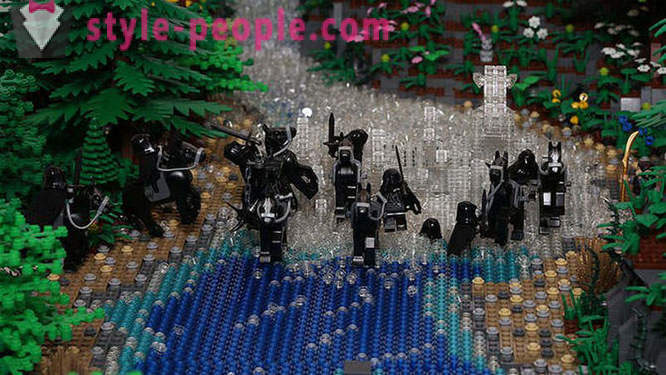 « Le Seigneur des Anneaux » de 200.000 LEGO-pièces