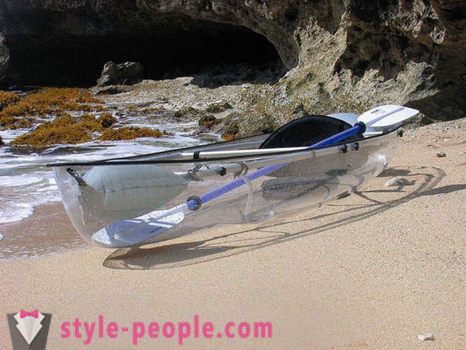 Incroyable bateaux transparents