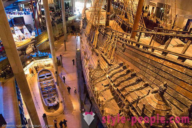 Visite du musée le seul navire du XVIIe siècle