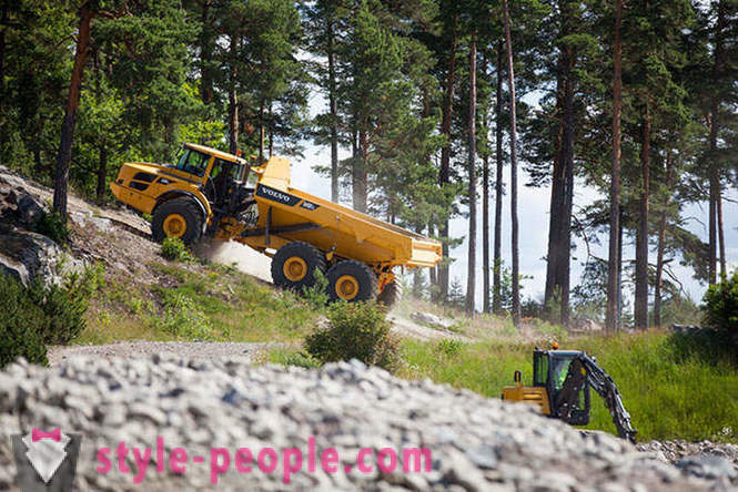 Polygon Volvo Construction Equipment en Suède