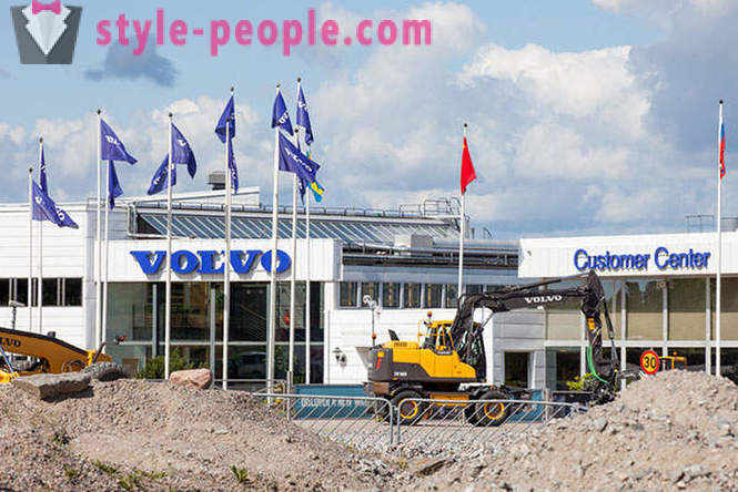 Polygon Volvo Construction Equipment en Suède