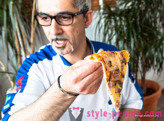 Chef italien tente une pizza biélorusse
