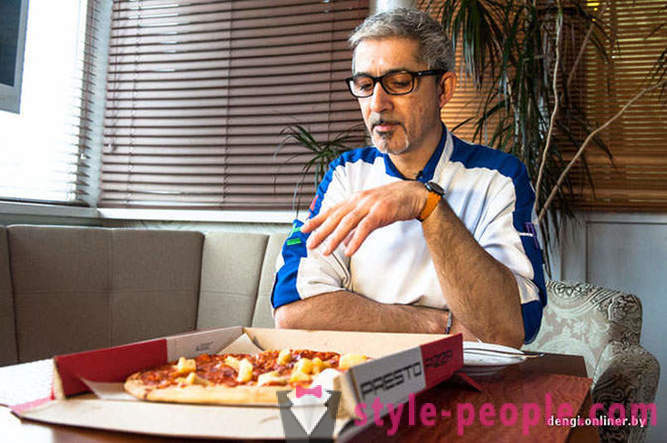 Chef italien tente une pizza biélorusse