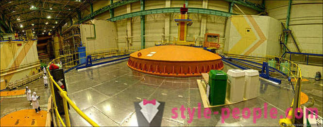 Visite de la centrale nucléaire de Kola